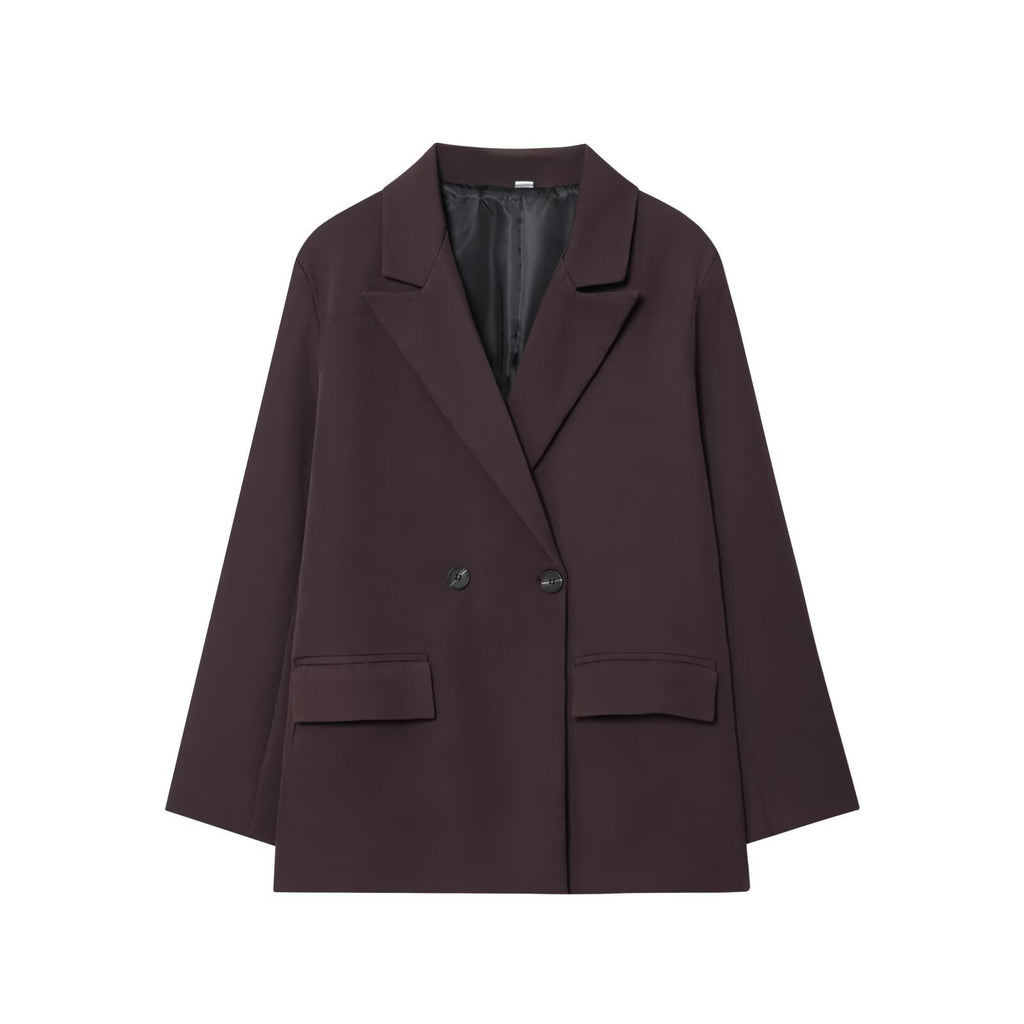 Classic Double Breasted Tailored Blazer