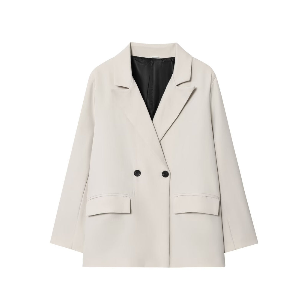 Classic Double Breasted Tailored Blazer