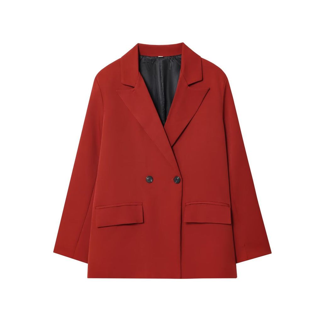 Classic Double Breasted Tailored Blazer