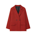 Classic Double Breasted Tailored Blazer