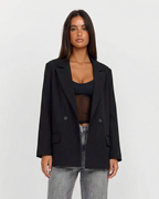 Classic Double Breasted Tailored Blazer