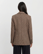 Classic Tailored Tweed Blazer