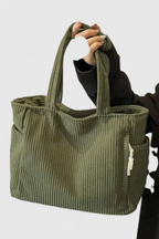 Cordelia | Women Corduroy Everyday Tote Bag