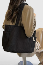 Cordelia | Women Corduroy Everyday Tote Bag