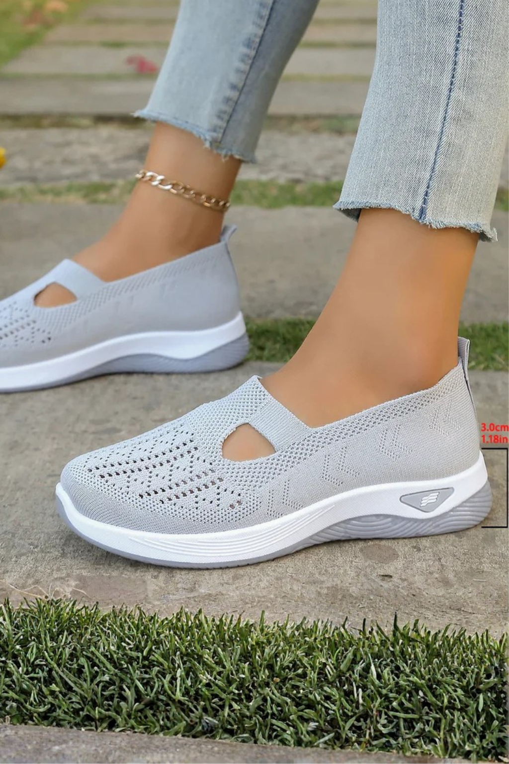 Cordelia | Women Slip On Casual Trainers