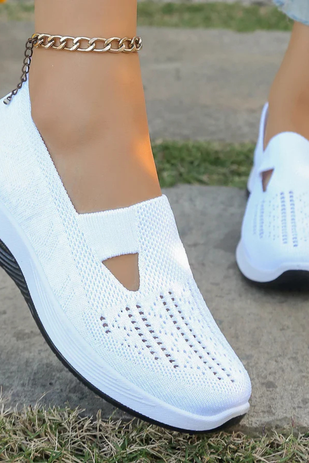 Cordelia | Women Slip On Casual Trainers