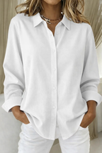 Darcy | Women Relaxed Fit Long Sleeve Collared Button Down Shirt