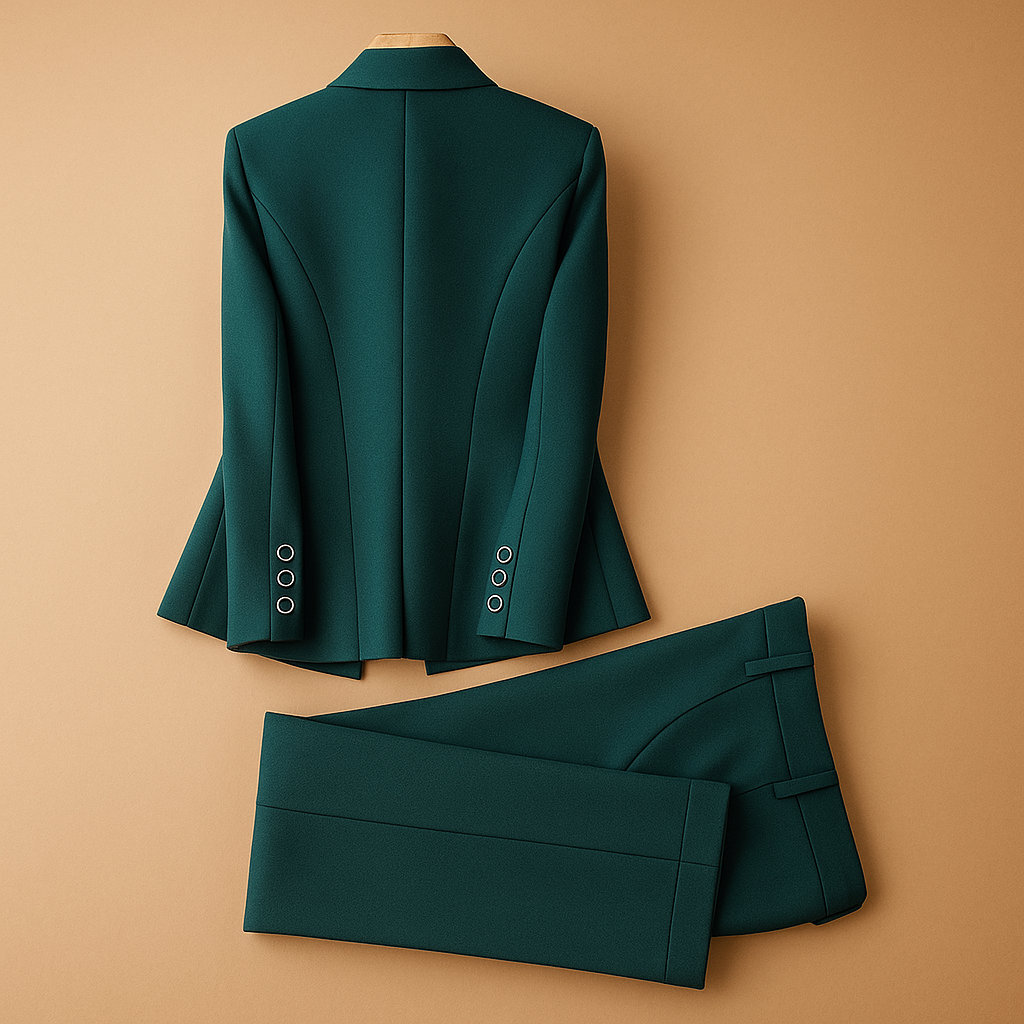Elegant blazer and trouser set for women | Tess