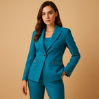 Elegant blazer and trouser set for women | Tess