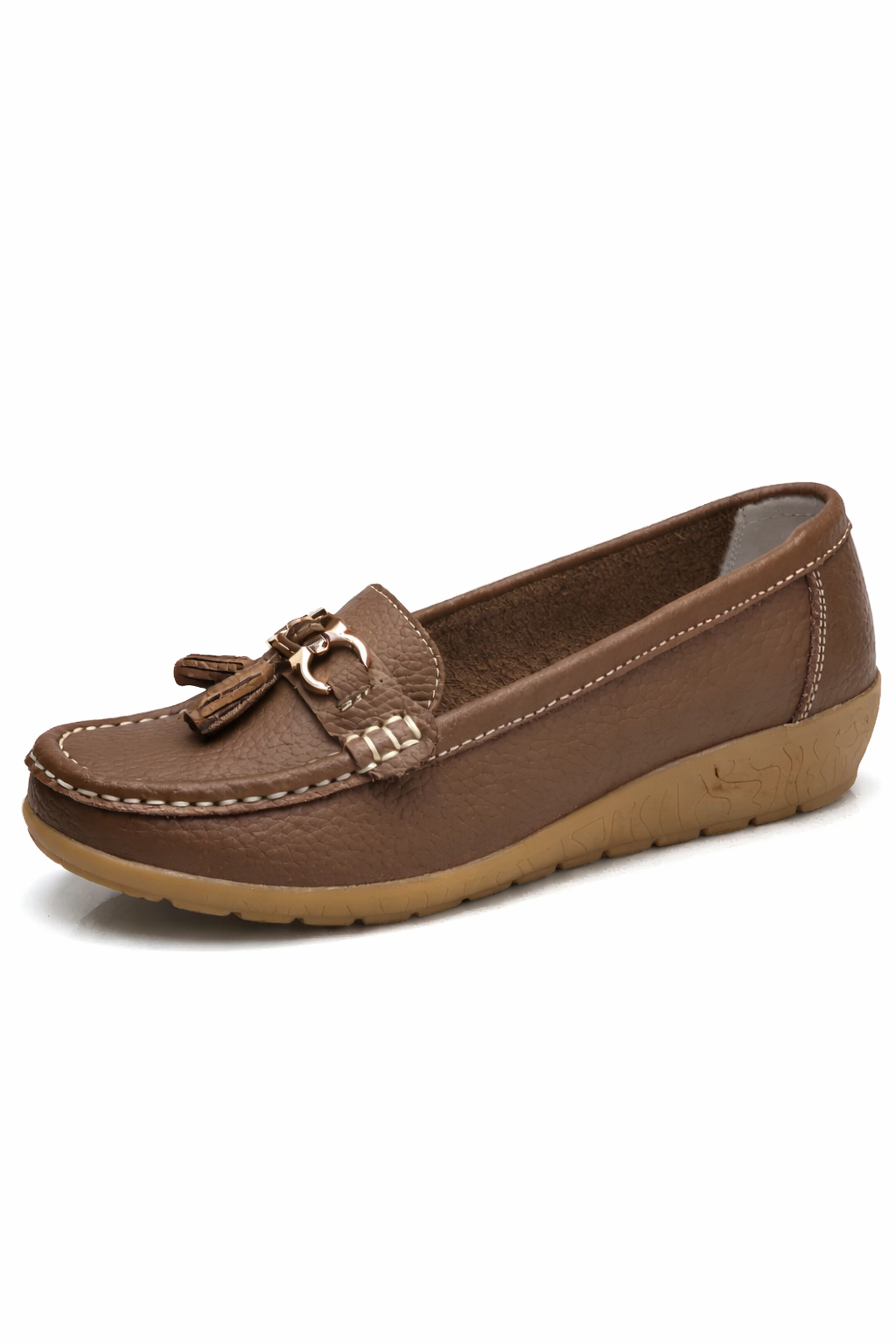 Gwendoline | Women Tassel Detail Slip On Ballet Flats Loafers