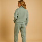 Half-zip sweatshirt and jogger set for women | Loïs