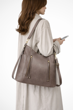 Kova | Women Large Detail Hobo Versatile Everyday Shoulder Bag