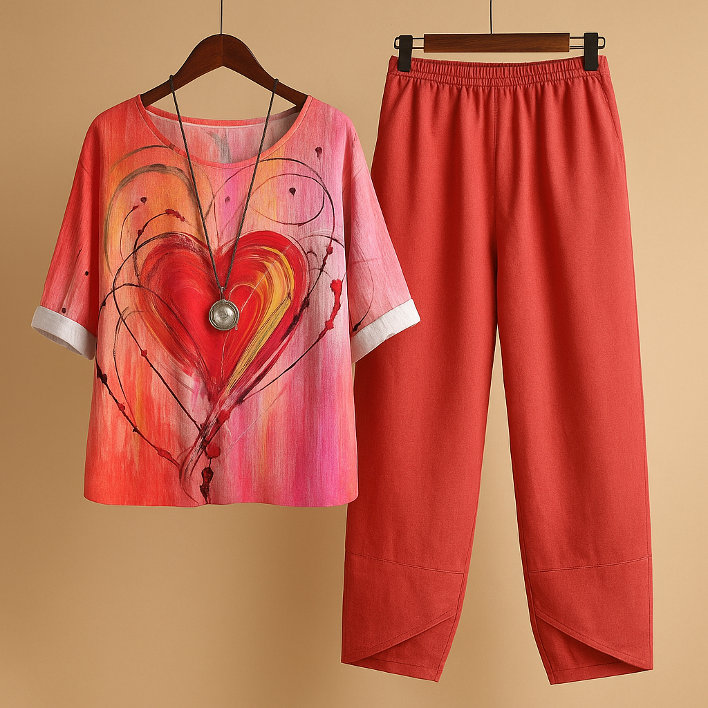 Lightweight two-piece spring summer set for women | Nena