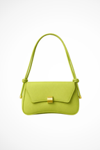 Maravelle | Women Minimalist Shoulder Bag with Gold Clasp