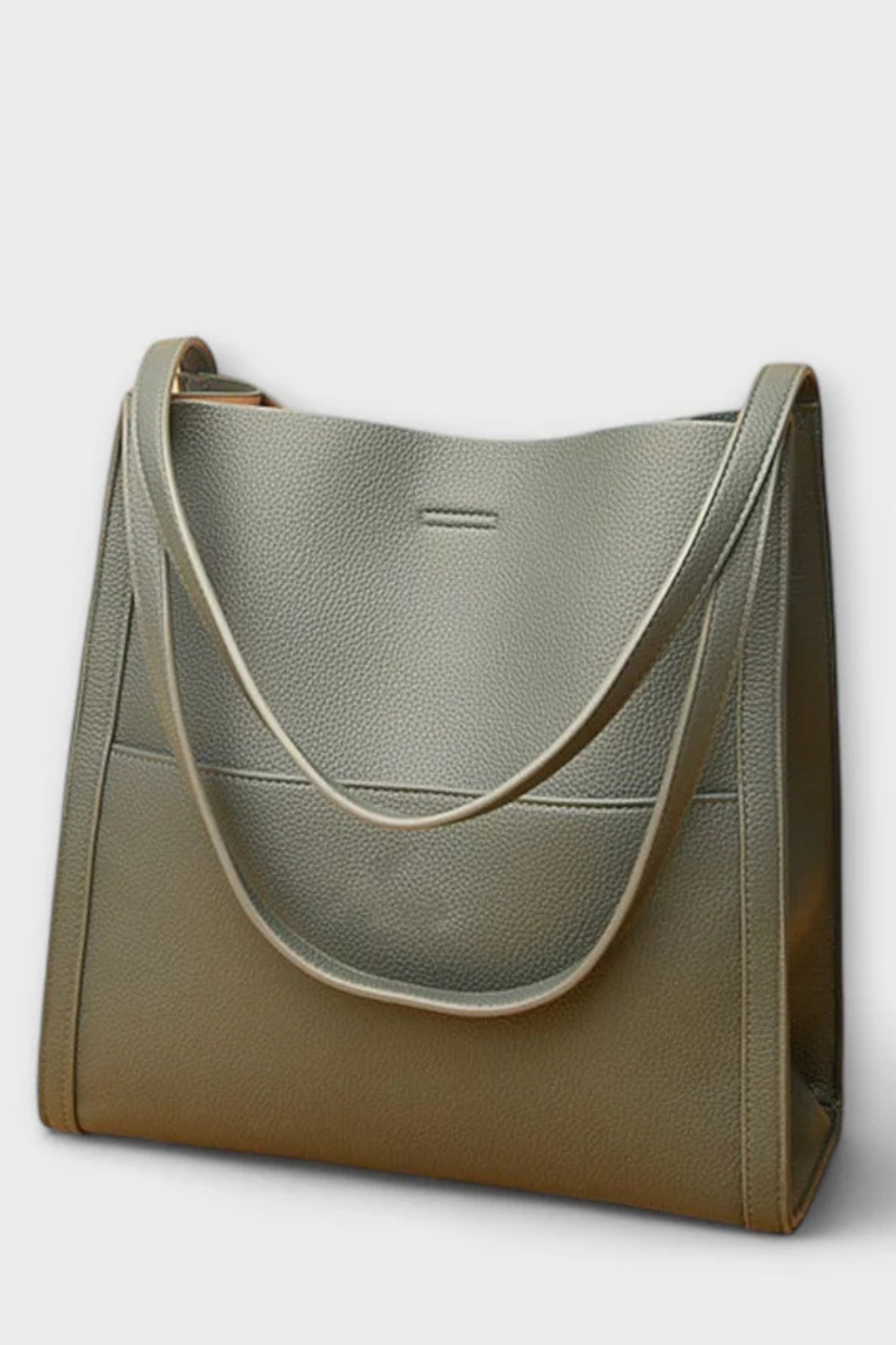 Neva | Women Structured Front Pocket Textured Tote Shoulder Bag