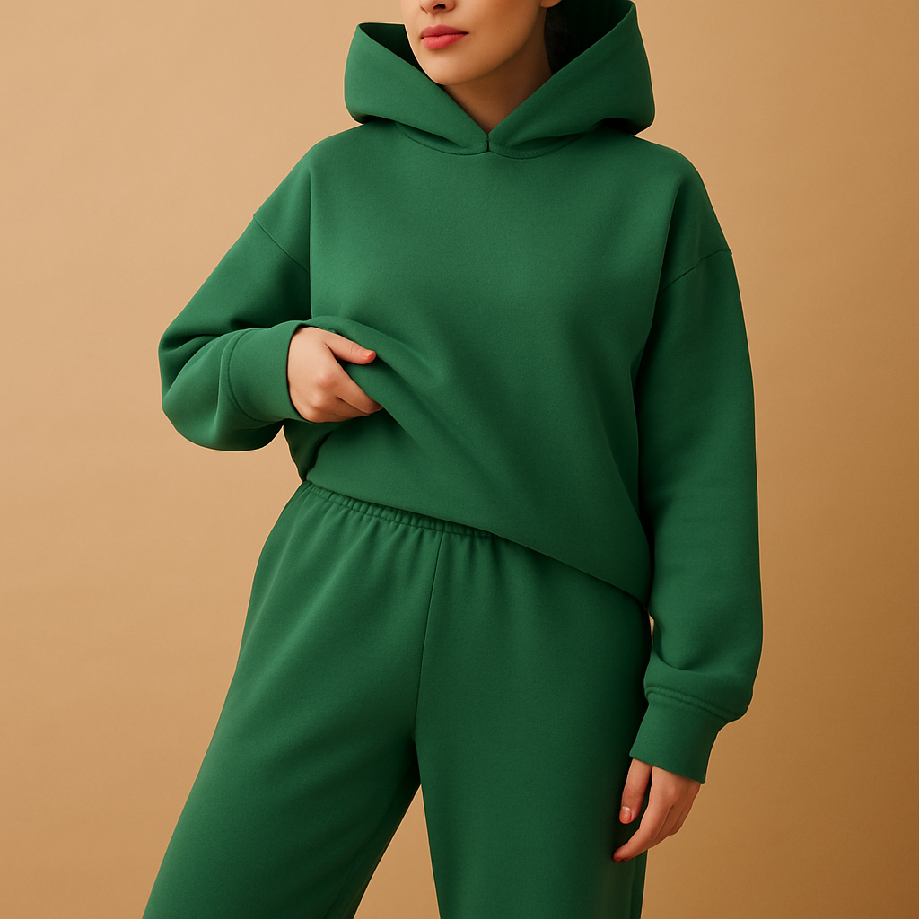Oversized hoodie and jogger loungewear set for women | Layla