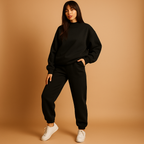 Oversized hoodie and jogger loungewear set for women | Layla