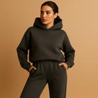 Oversized hoodie and jogger loungewear set for women | Layla