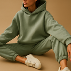 Oversized hoodie and jogger loungewear set for women | Layla