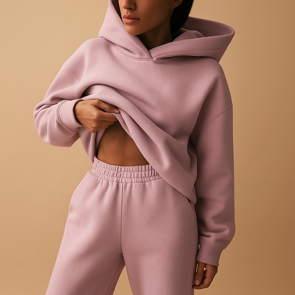 Oversized hoodie and jogger loungewear set for women | Layla