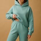 Oversized hoodie and jogger loungewear set for women | Layla