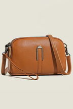 Pella | Women Compact Double Zip Crossbody Shoulder Bag