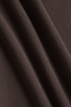 Privia Knitted Open Neck Polo - Mocha
