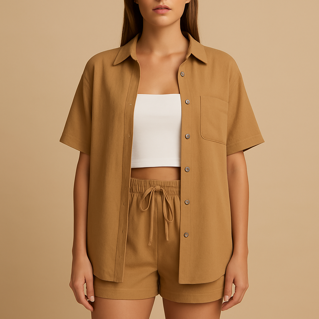 Relaxed summer loungewear set for women | Celina