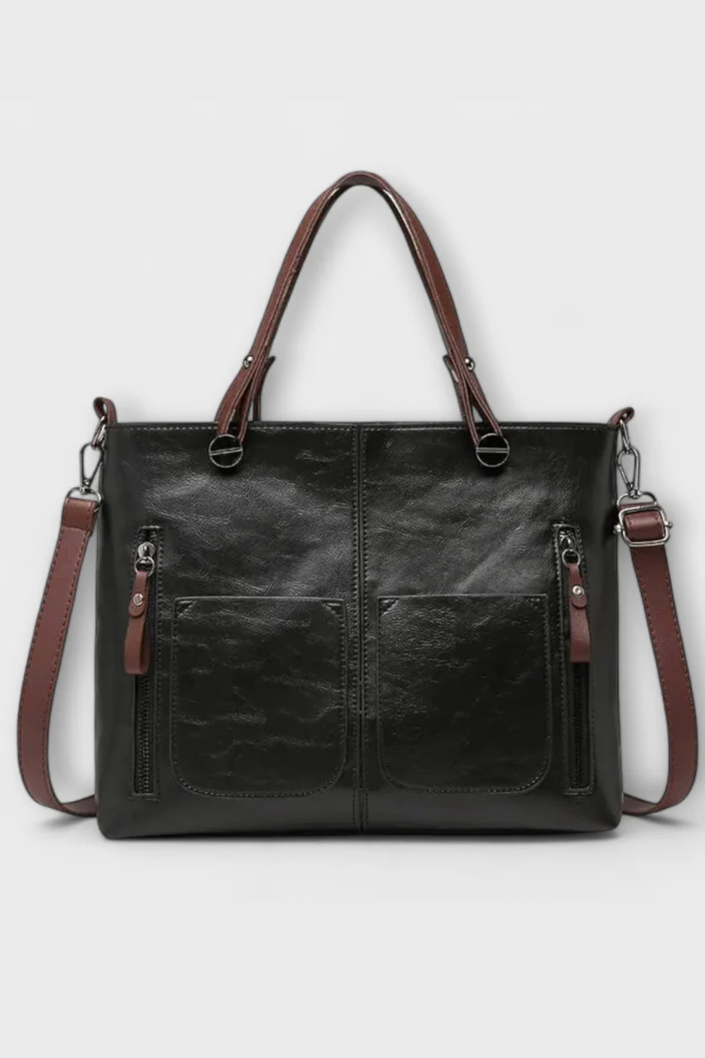 Seraphina | Women Multi Pocket Structured Tote Bag