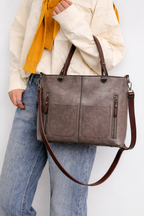 Seraphina | Women Multi Pocket Structured Tote Bag
