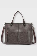 Seraphina | Women Multi Pocket Structured Tote Bag