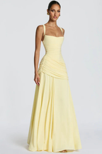 Seraphine | Women Square Neck Race Day Wedding Guest Maxi Dress