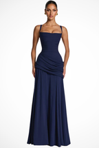 Seraphine | Women Square Neck Race Day Wedding Guest Maxi Dress
