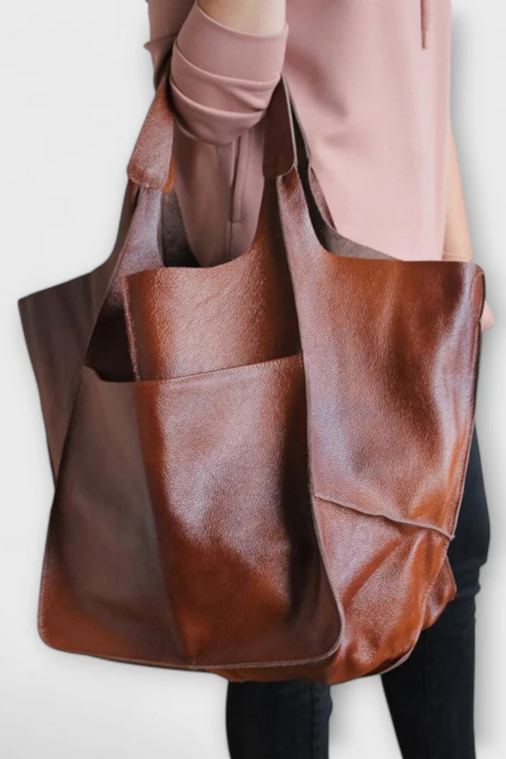 Solvane | Women Casual Slouchy Tote Bag