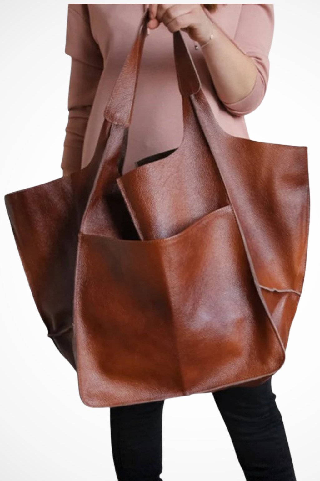 Solvane | Women Casual Slouchy Tote Bag