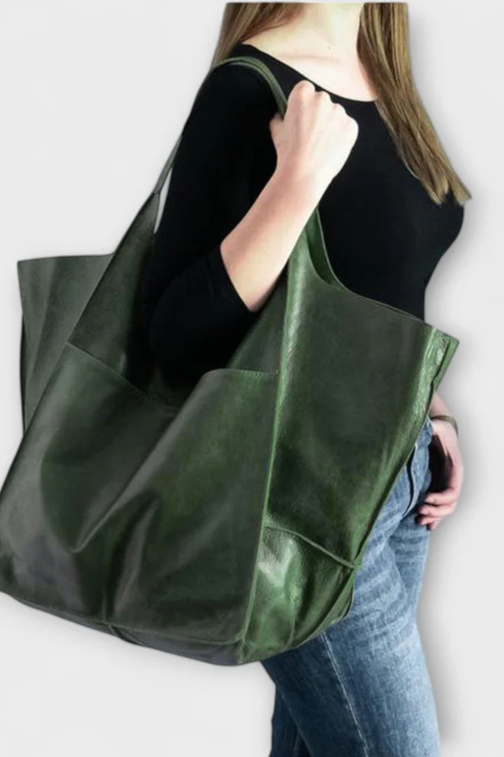 Solvane | Women Casual Slouchy Tote Bag