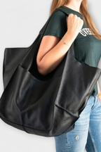 Solvane | Women Casual Slouchy Tote Bag