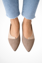 Tabitha | Women Pointed Toe Slip On Ballet Flats